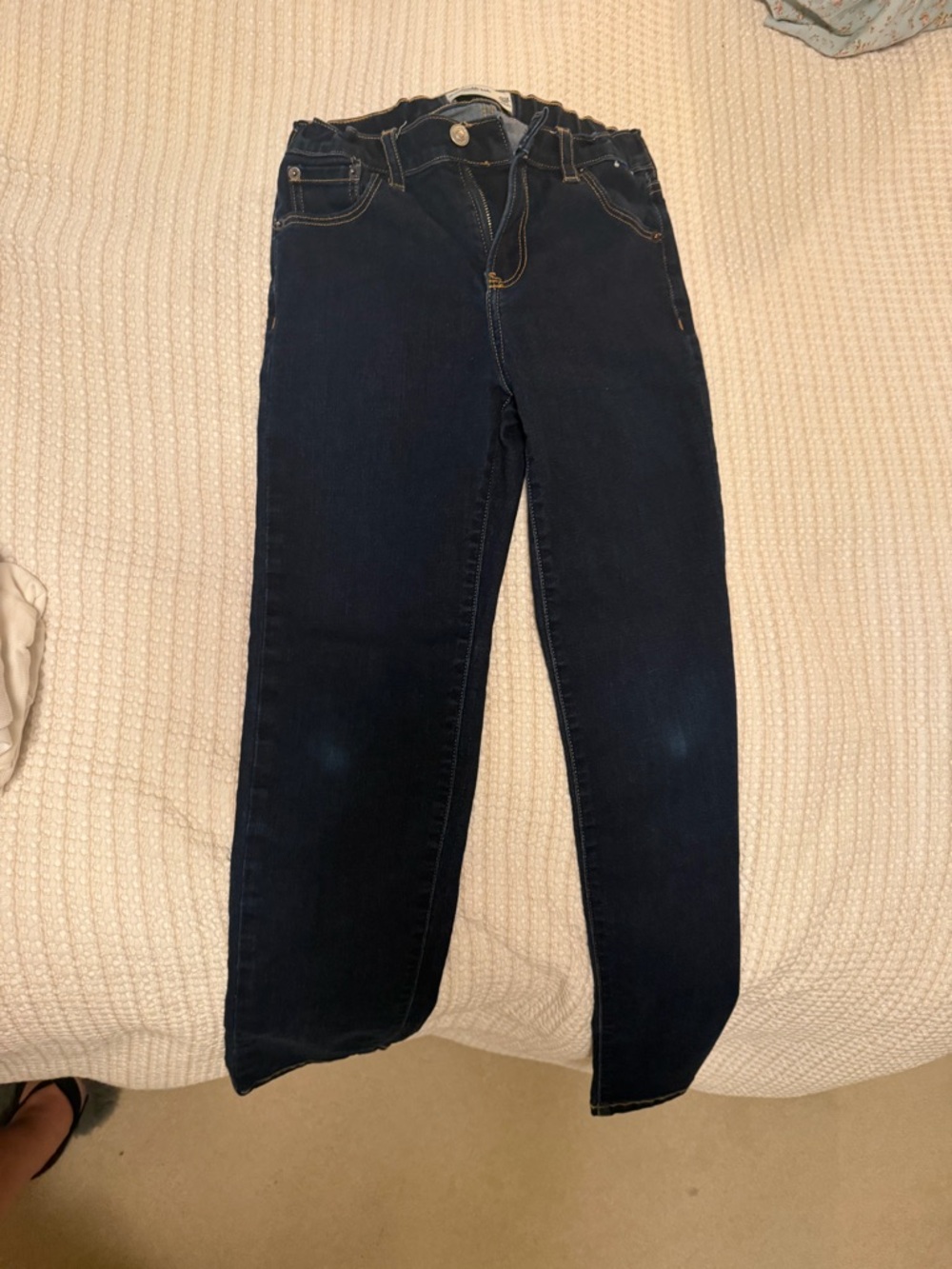 abercrombie kids Dark Indigo Skinny Jeans